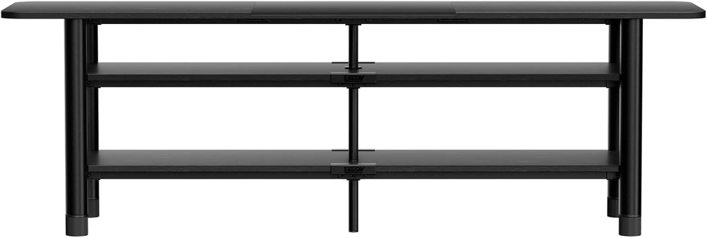 Samsung QN48S90FAEXZA 48' 4K OLED Smart TV with Dolby Atmos with an ErgoAV ERTFL1-01B 60' FlexFold Frame TV Stand with Shelves (2025)