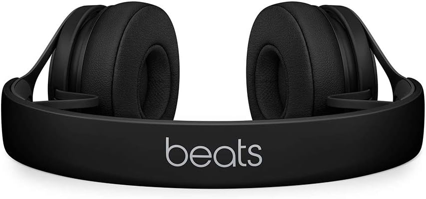 Beats EP Wired On-Ear Headphones - Battery Free for Unlimited Listening, Built in Mic and Controls - Black