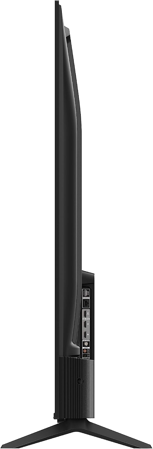 TCL 50-Inch Class S4 4K LED Smart TV with Fire TV (50S450F, 2023 Model), Dolby Vision HDR, Dolby Atmos, Alexa Built-in, Apple Airplay Compatibility, Streaming UHD Television, Black