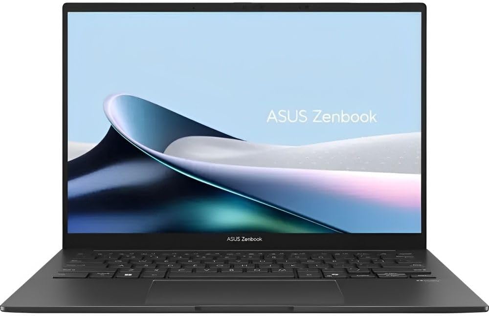 ASUS Zenbook 14 Business Laptop, 2025, 14' 1920x1200 OLED Touch, Intel-16 Core Ultra 7 255H, 16GB LPDDR5, 512GB SSD, Win11 Pro, Backlit KB, Wi-Fi 7, BT 5.4, Thunderbolt 4, 1080p + IR Camera, Gray