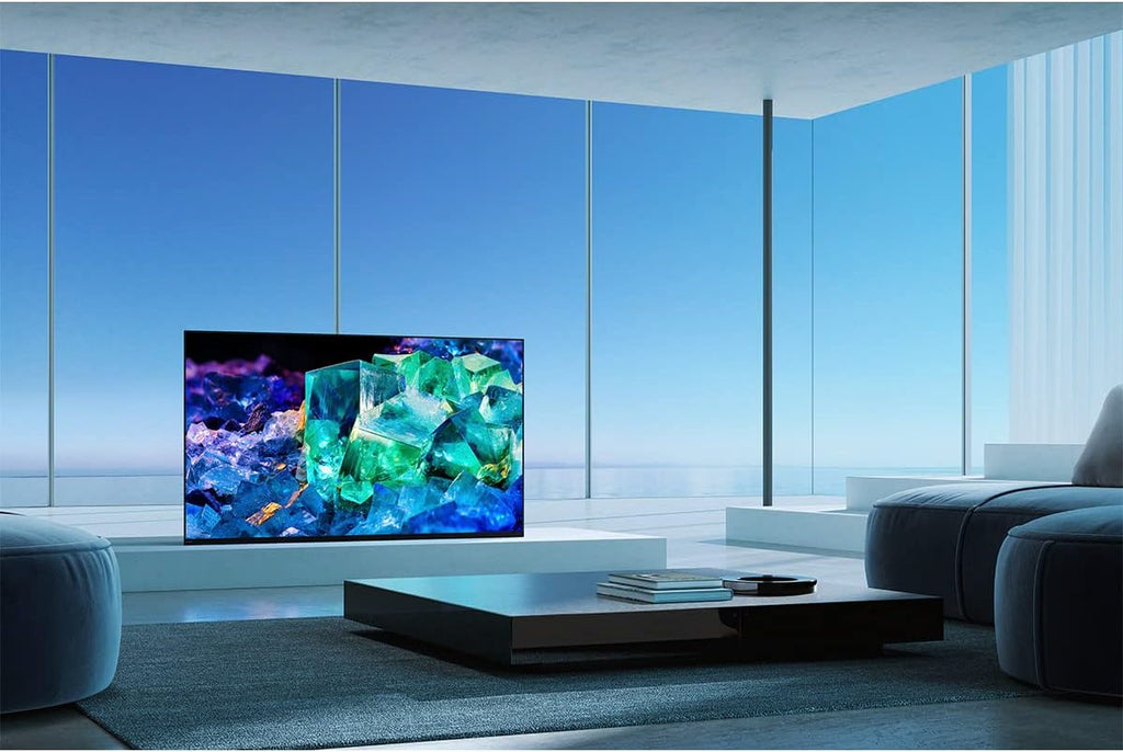Sony 55 Inch 4K Ultra HD OLED Smart Google TV with Dolby Vision HDR, Bluetooth, Wi-Fi, HDMI, USB - 2022 Model XR55A95K