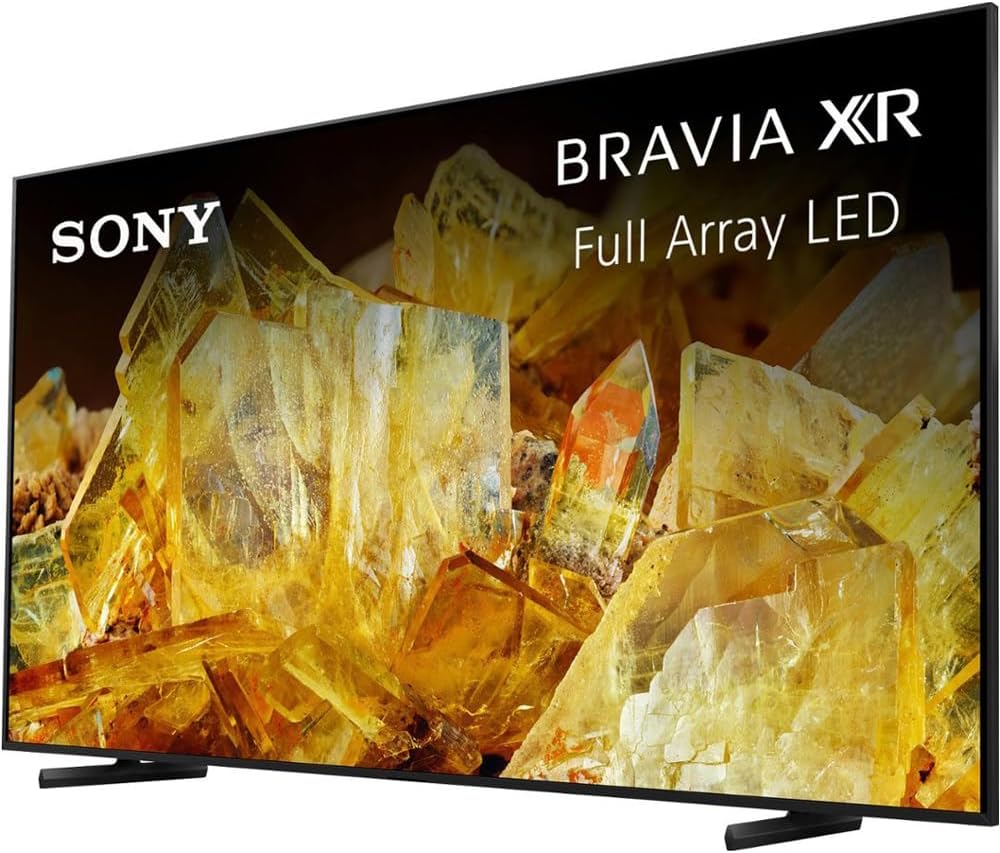 Sony XR65X90L Bravia XR 65 inch X90L 4K HDR Full Array LED Smart TV (Renewed) Bundle with 2 YR CPS Enhanced Protection Pack