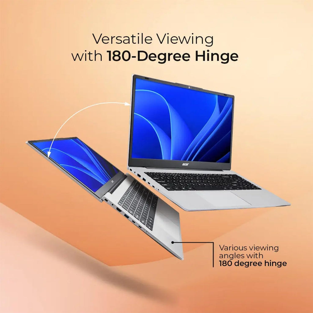acer Aspire 3 Premium Laptop with Backlit Keyboard | AMD Ryzen 5 7530U CPU | 15.6 FHD IPS Display | 16GB RAM | 256GB PCIe SSD | Wi-Fi 6 | Sleek & Portable | Type-C | Windows 11 Pro
