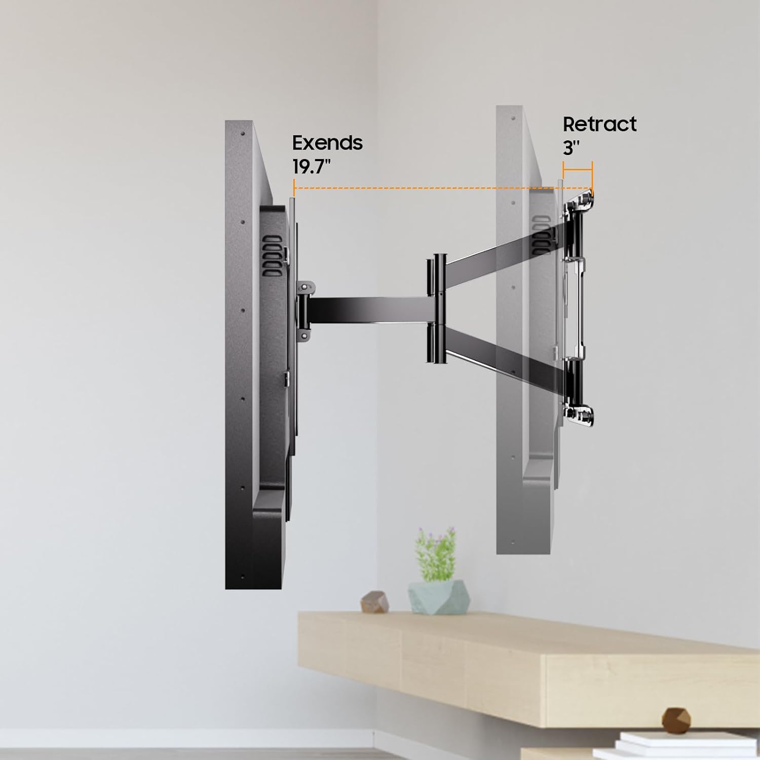 SYLVOX Bundle: 65' 120Hz Waterproof Outdoor TV (2025 Gaming Series) & Wall Mount