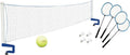 Poolmaster 72786 Above-Ground Pool Water Volleyball and Badminton Pool Game with Bracket Mounts White 16-Feet
