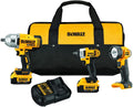DEWALT 20V MAX* Cordless Drill Combo Kit, 3-Tool (DCK398M2)