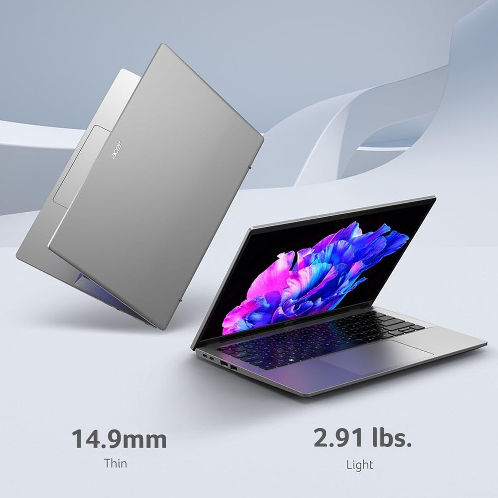 acer Swift Go 14 Intel Evo Thin & Light Laptop | 14' 1920 x 1200 Touch Display | Unlock AI Experiences | Intel Core Ultra 7 Processor 155H | Intel ARC | 16GB LPDDR5X | 512GB SSD | SFG14-72T-718K