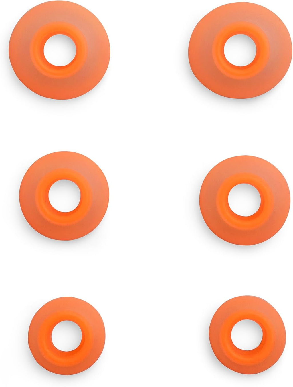 JBL Endurance Peak 4 - True Wireless Noise Cancelling Sport Earbuds, Up to 48Hrs total playback, water & dust proof (IP68), Secure fit with TwistLock™ design, & 6 mics for perfect calls (White/Orange)