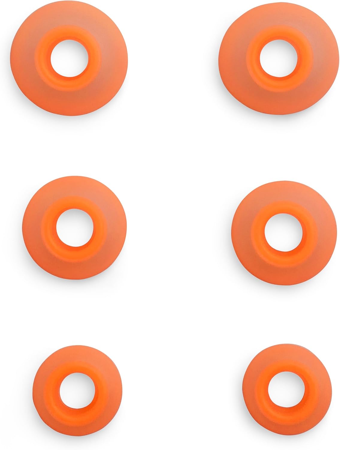 JBL Endurance Peak 4 - True Wireless Noise Cancelling Sport Earbuds, Up to 48Hrs total playback, water & dust proof (IP68), Secure fit with TwistLock™ design, & 6 mics for perfect calls (White/Orange)