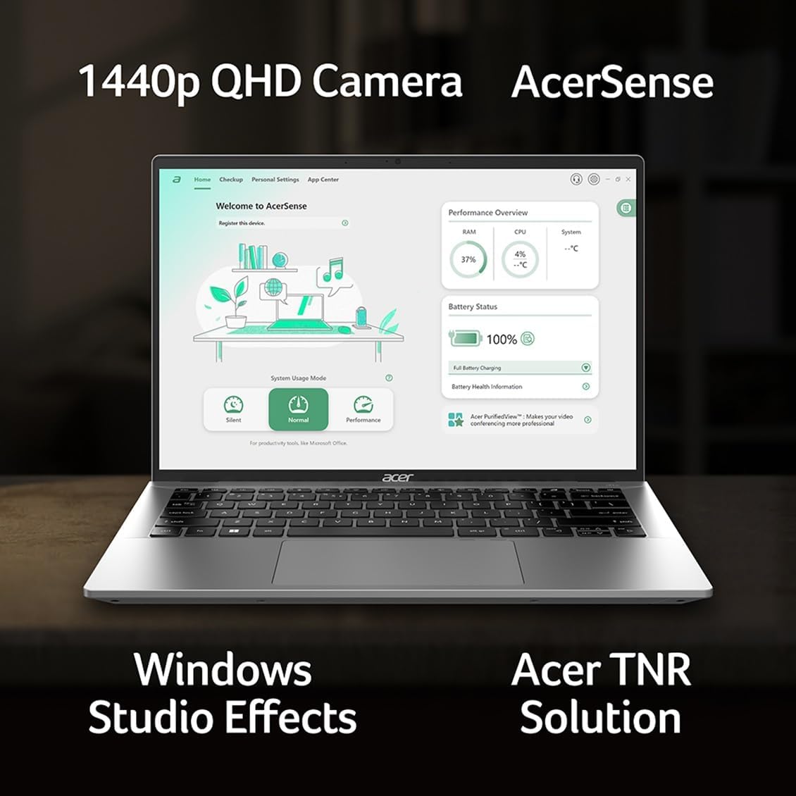 acer Swift Go 14 Intel Evo Thin & Light Laptop | 14' 1920 x 1200 Touch Display | Unlock AI Experiences | Intel Core Ultra 7 Processor 155H | Intel ARC | 16GB LPDDR5X | 512GB SSD | SFG14-72T-718K