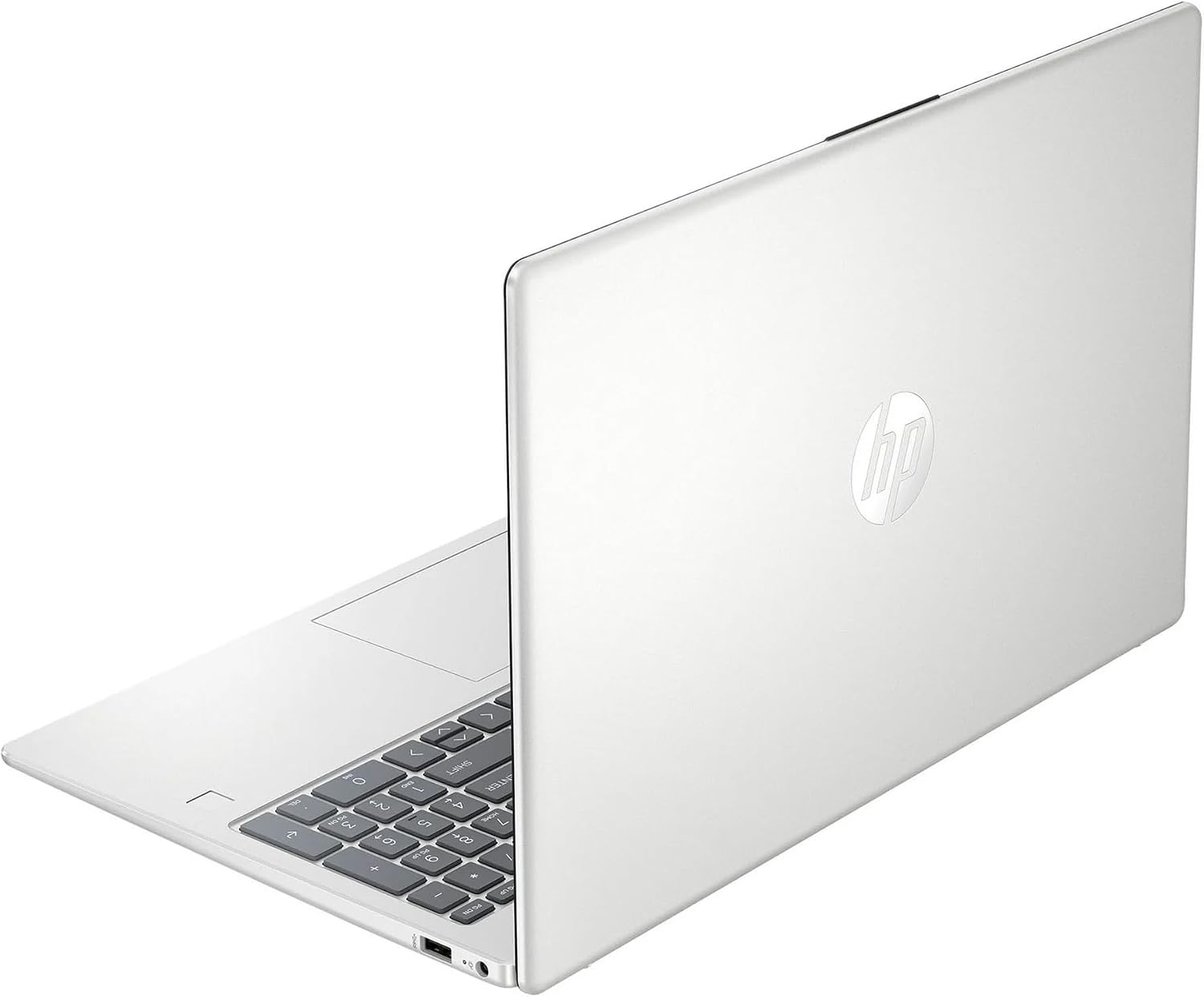 HP 15.6' Business Student Laptop, Free Microsoft Office 2024 Lifetime License, Copilot AI Chat, FHD Non-Touch, Intel 8-Core i3-N305 3.8 GHz, 8GB RAM, 512GB SSD, Long Battery Life, Windows 11 Pro