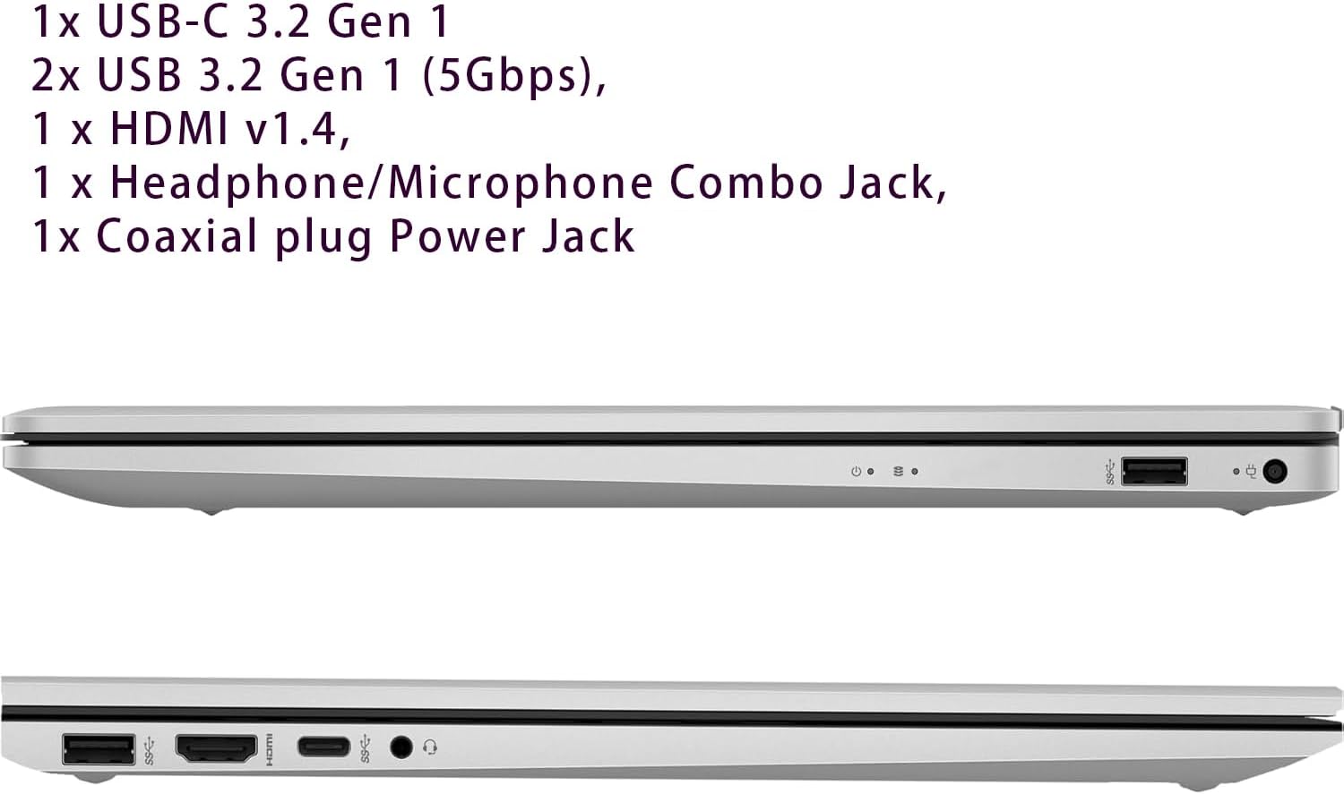 HP 17.3 Inch Business Laptop, Lifetime Microsoft 365 for The Web, Backlit Keyboard, Fingerprint Reader, Intel Core i5-1334U, 10-Core, 4.6GHz, 16GB RAM, 1TB SSD, Win 11, WiFi 6, Iris Xe Graphic