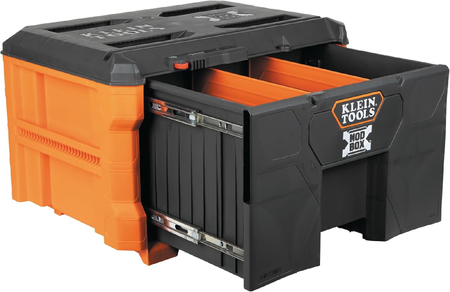 Klein Tools 54821MB MODbox 1-Drawer Tool Box Organizer, Heavy-Duty Deep Drawer, Stackable Module, 50-Pound Capacity