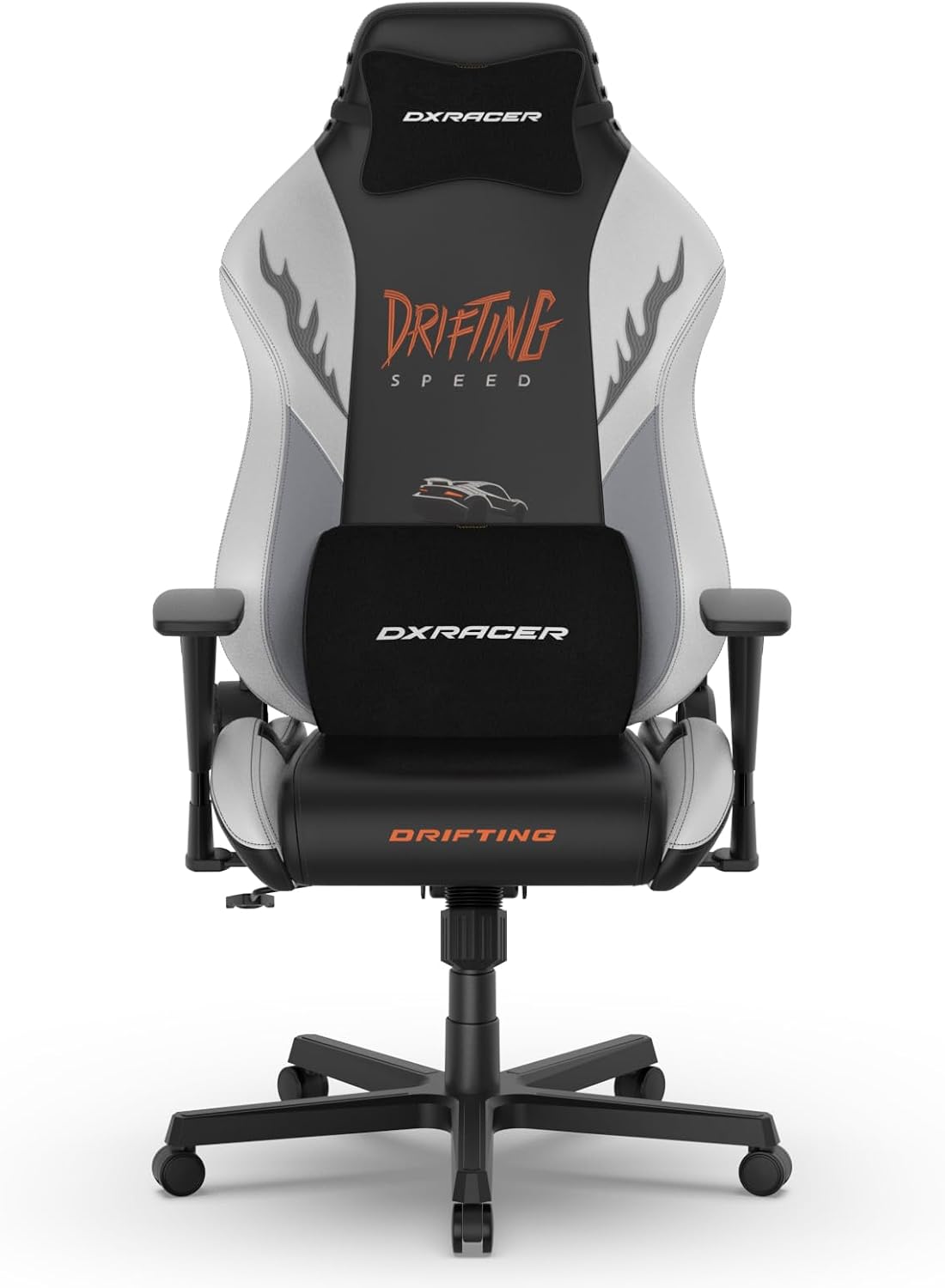 DXRacer Drifting XL Ergonomic Video Gaming Chair with Lumbar Support and Headrest, Reclining Computer Gaming Chairs for Adults, Racing Style (EPU Leatherette, Speed)