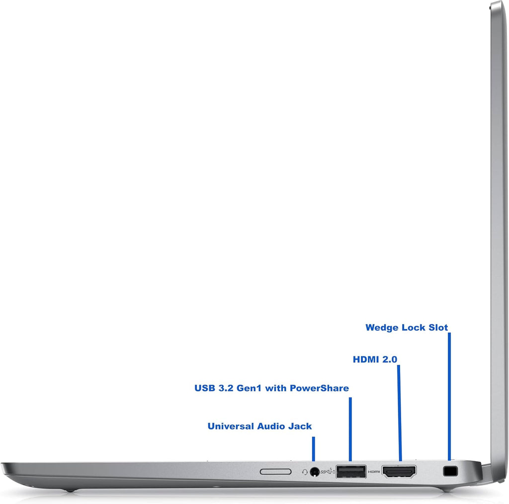 Dell Latitude 5340 Multi-Touch 2-in-1 Laptop 13.3' FHD, Intel Core i7-1365U, 32GB RAM, 1TB NVMe SSD, Webcam, AX Wi-Fi, BT, Backlit Keyboard, Thunderbolt, HDMI, USB C, Windows 11 Pro, Notebook Grey