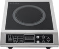 Portable Induction Cooktop, 3500W Professional Countertop Induction Cooktop with 8 Levels Adjustable Temperature & Sensor for Dorm Rooms & Home Kitchens and Backyard Cooking
