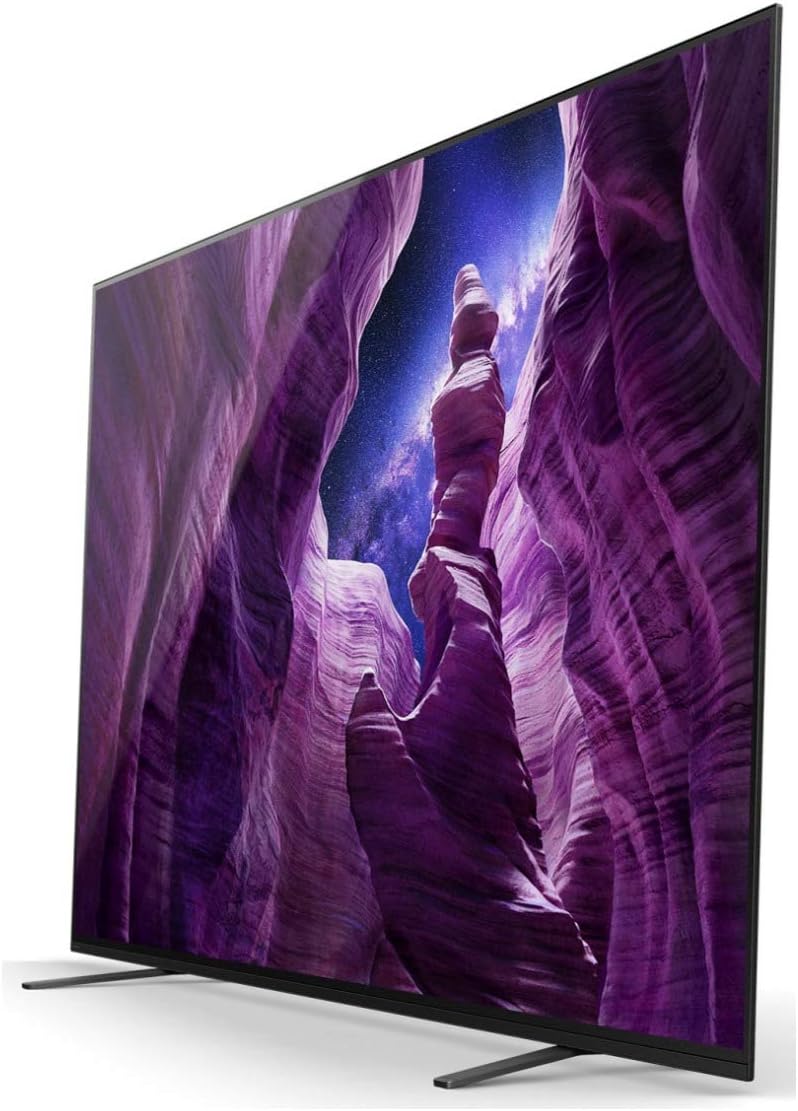 Sony A8H 55-inch TV: BRAVIA OLED 4K Ultra HD Smart TV with HDR and Alexa Compatibility - 2020 Model