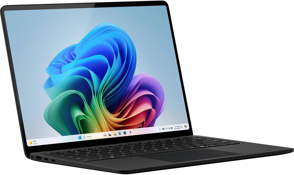 Microsoft Surface Laptop for Business (2025) Windows 11 Pro Copilot+ PC, 15' Qualcomm Snapdragon X Elite, 16 GB RAM, 512 GB SSD Storage, Black