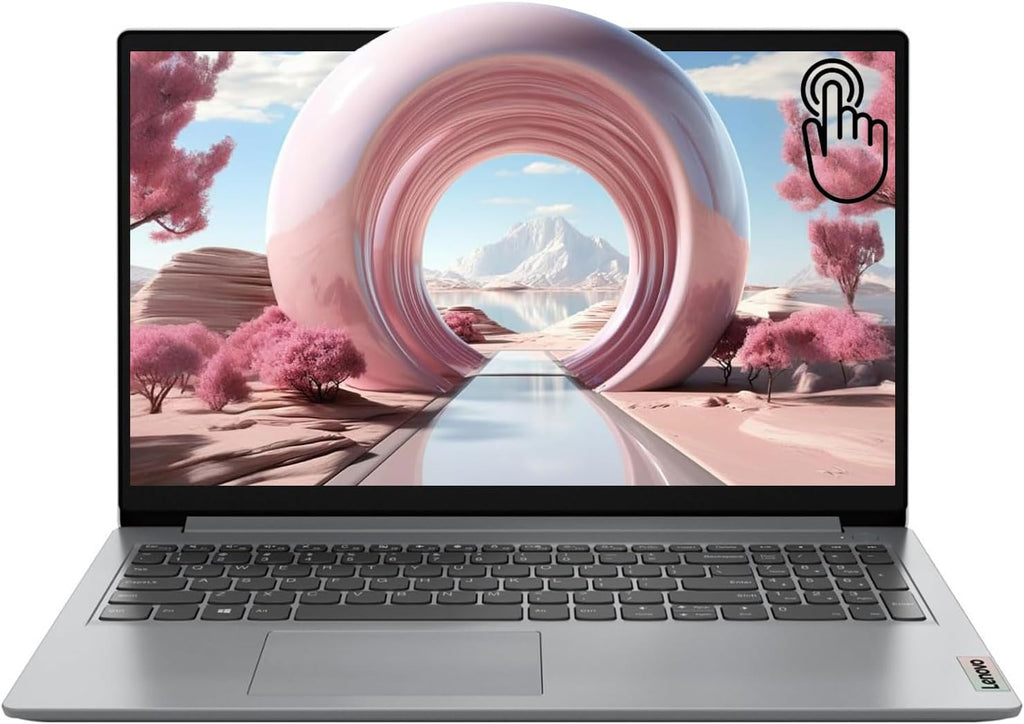 Lenovo 2024 IdeaPad 1 Gen 7 Laptop, 15.6' FHD Touchscreen, Intel Core i3-1215U, 24GB RAM, 1TB SSD, SD Card Reader, HDMI, Webcam, Wi-Fi 6, Windows 11 Home, Grey