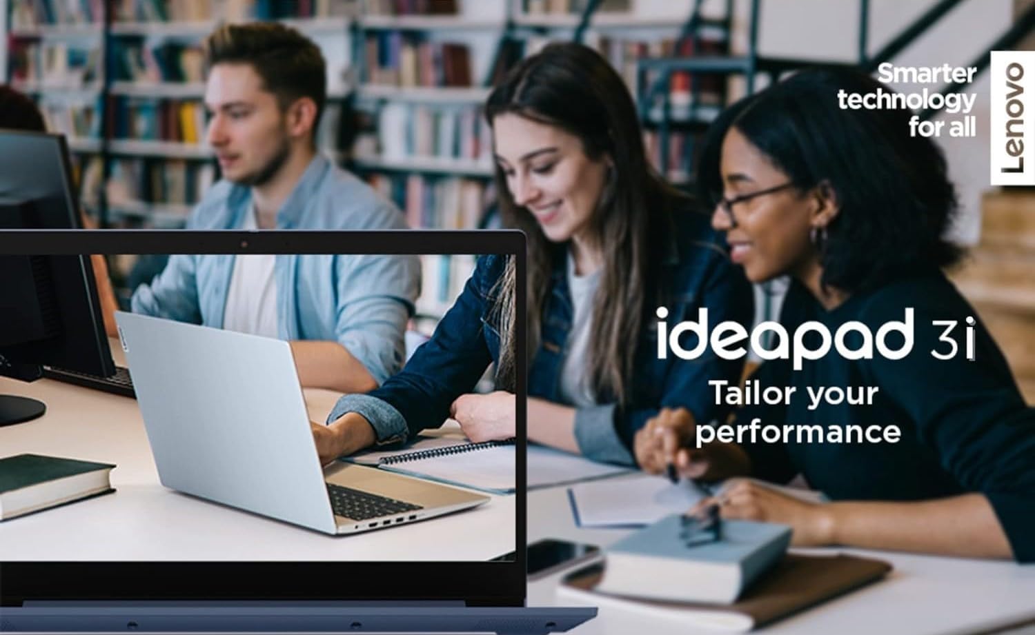 Lenovo IdeaPad 3 Laptop, 15.6' FHD Touchscreen, Intel Core i5-1155G7, 24GB RAM, 1TB SSD, Webcam, HDMI, Wi-Fi 6, Windows 11 Home, Blue