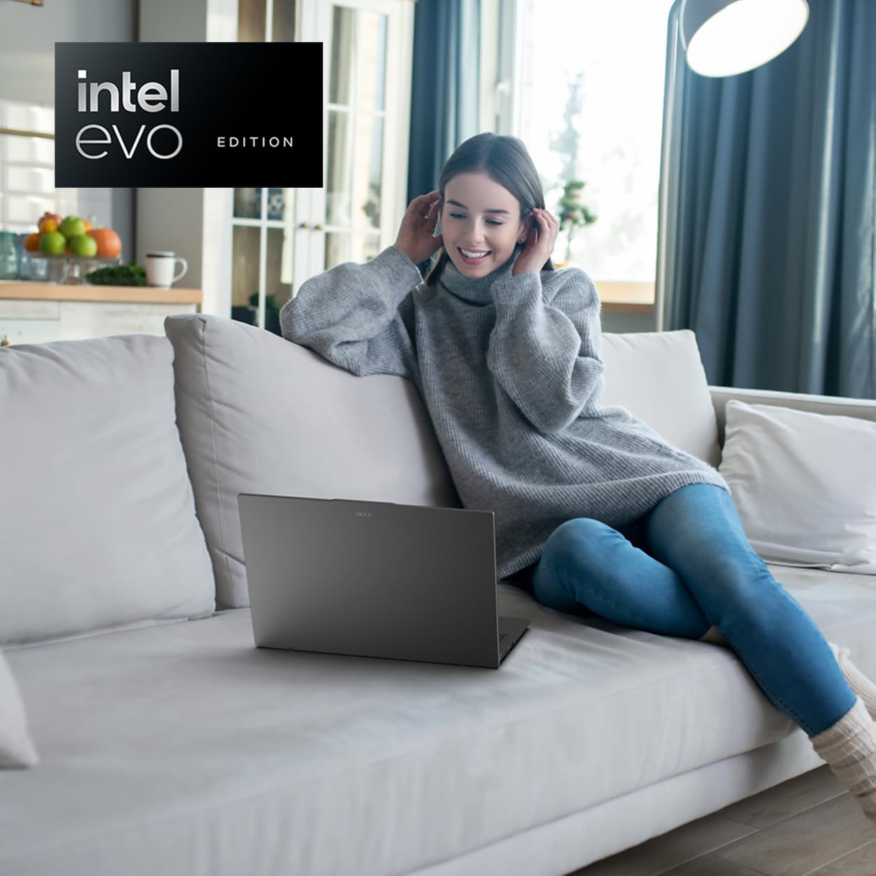 acer Swift Go 16 Intel Evo Edition Laptop | 16' 1920 x 1200 Touch Display | Unlock AI Experiences | Intel Core Ultra 9 Processor 185H | Intel ARC | 16GB LPDDR5X | 1TB SSD | Wi-Fi 7 | SFG16-72T-95Z6