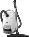 NEW Miele Guard M1 Parquet XL Hard Floor Bagged Canister Vacuum Cleaner with High Suction Power, Designed for Special Care of Hard Floors and Low-Pile Carpet, in Brilliant White
