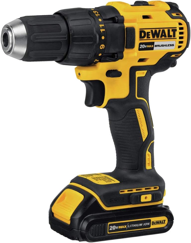 DEWALT 20V MAX Cordless Drill/Driver Kit with Battery and Charger Included (DCD777C2)