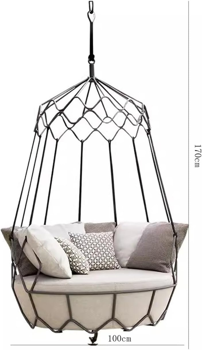 Wicker Chairs Outdoor Swing Courtyard Hanging Basket Balcony Rocking Chair Minimalist Sofa Hammock Patio Chair
