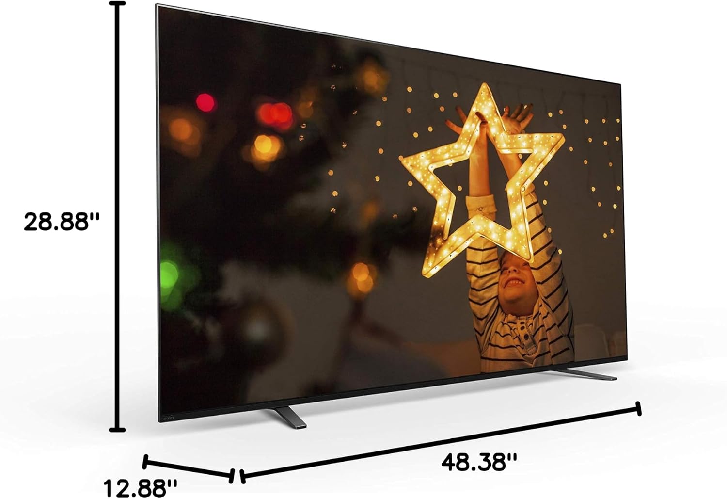 Sony A8H 55-inch TV: BRAVIA OLED 4K Ultra HD Smart TV with HDR and Alexa Compatibility - 2020 Model