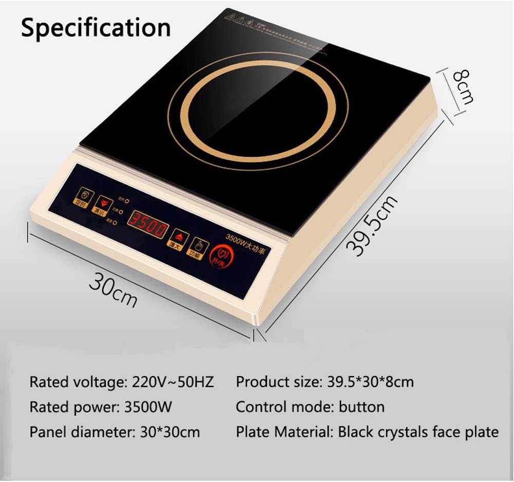 Professional Portable Induction Cooktop 3500W Household Waterproof Electromagnetic Induction Cooker for Restaurants and Catering Events