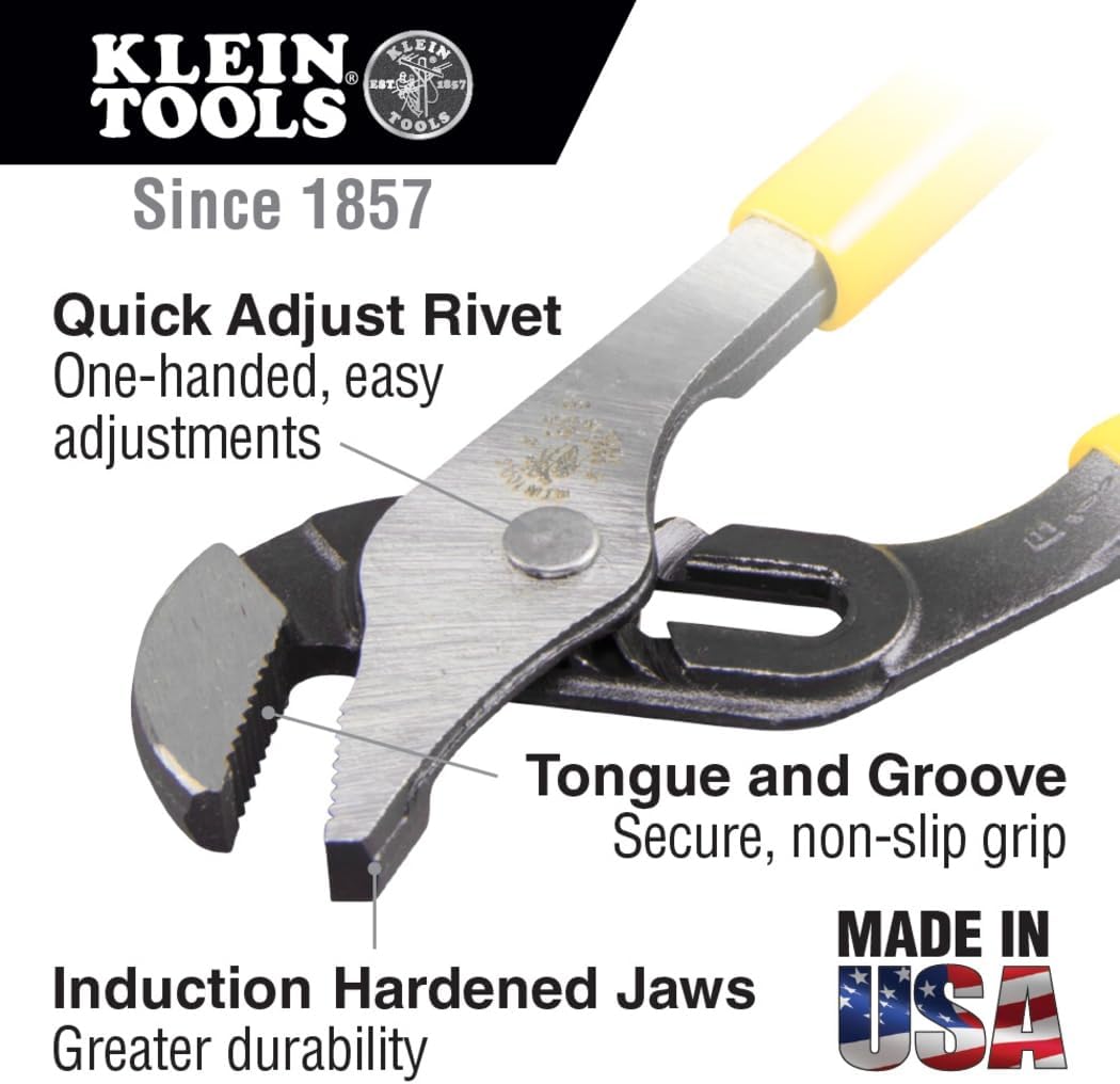 Klein Tools 92911 Tool Kit, Apprentice Tool Set , 4 Pliers, Wire Stripper and Cutter, 4 Screwdrivers, Belt and Pouch, 11-Piece