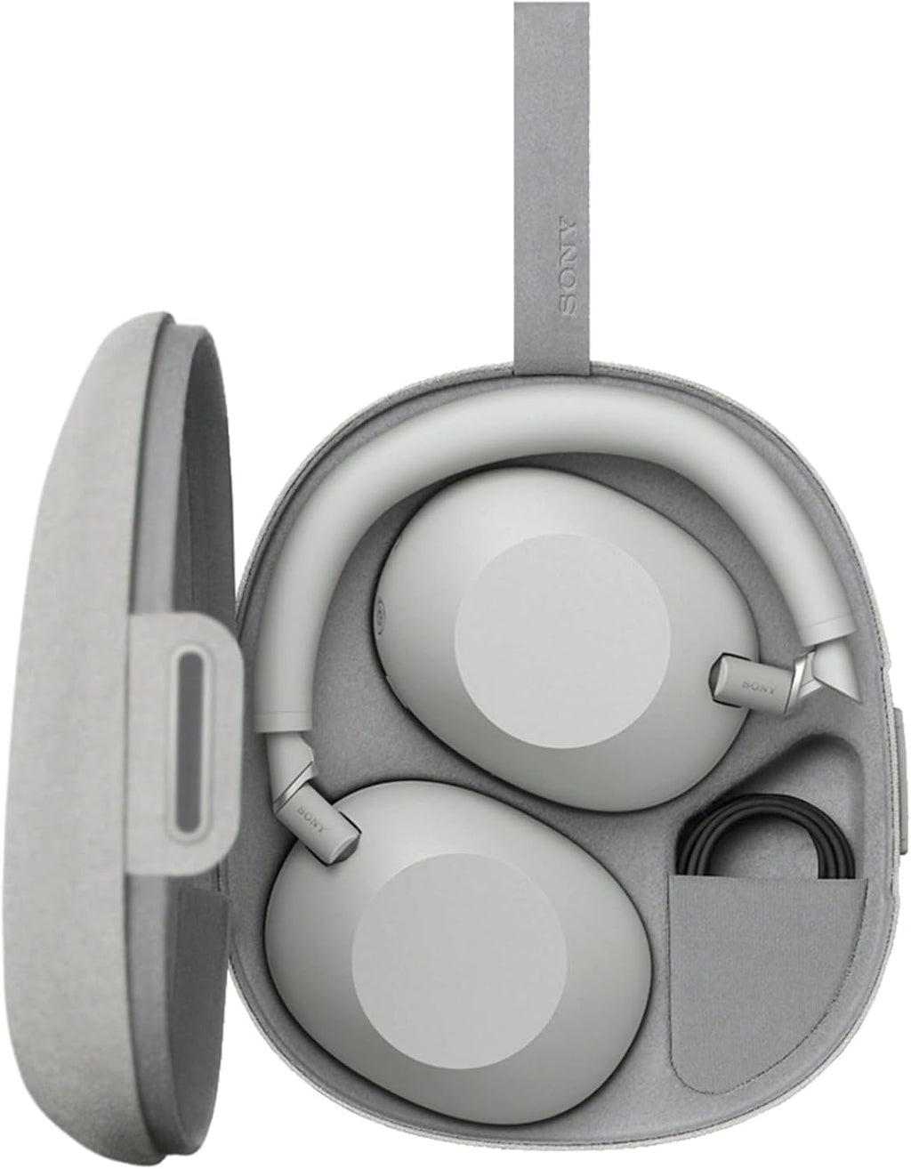 Sony - WH-1000XM6 Wireless Noise-CANCELING Headphones Bundle - Silver