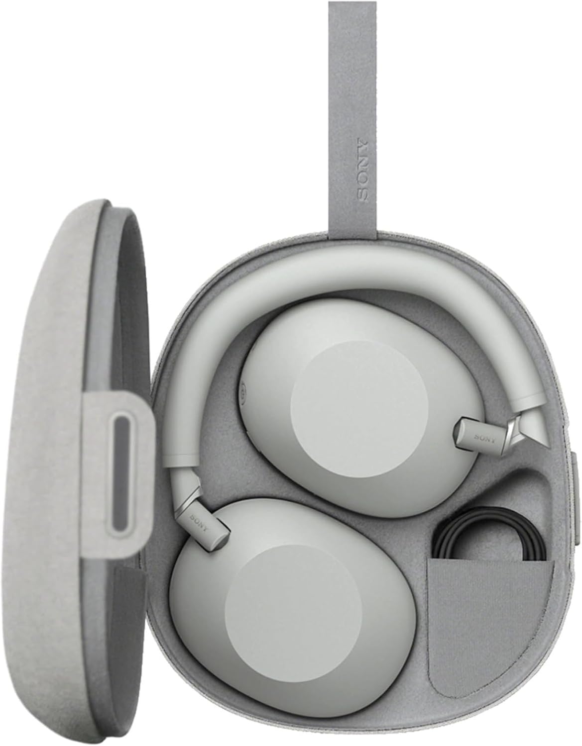 Sony - WH-1000XM6 Wireless Noise-CANCELING Headphones Bundle - Silver