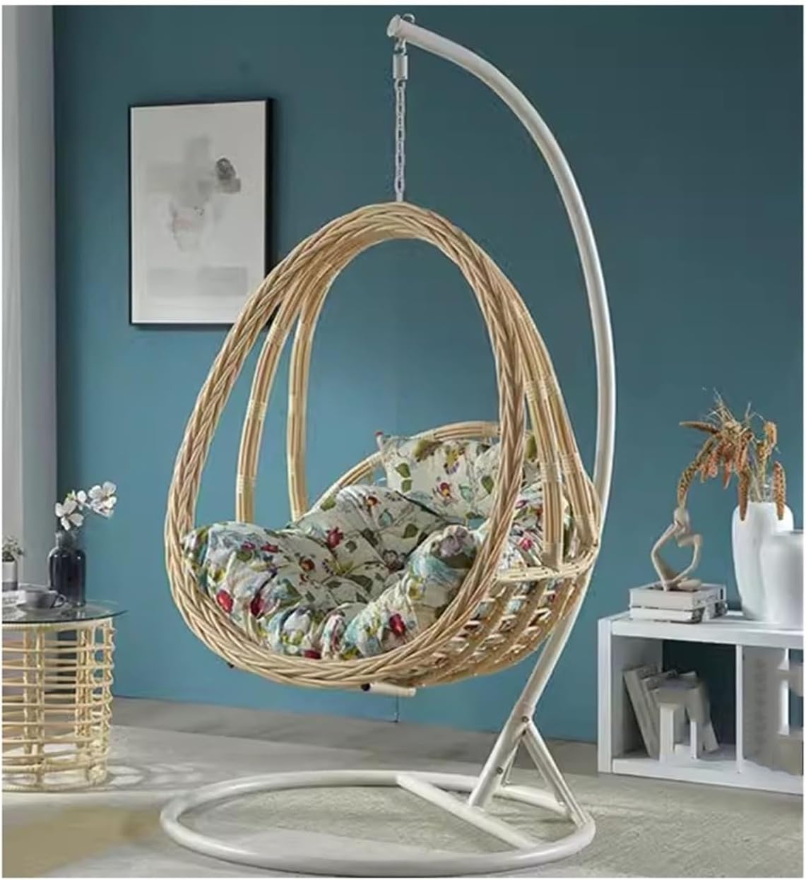 Wicker Chairs Iron Art Thickened Hanging Chairs Household Balconies Hanging Baskets Indoor Swings Hammocks Hanging Chairs Lounge Chairs Rocking Chairs and Lounge Chairs Patio Chair