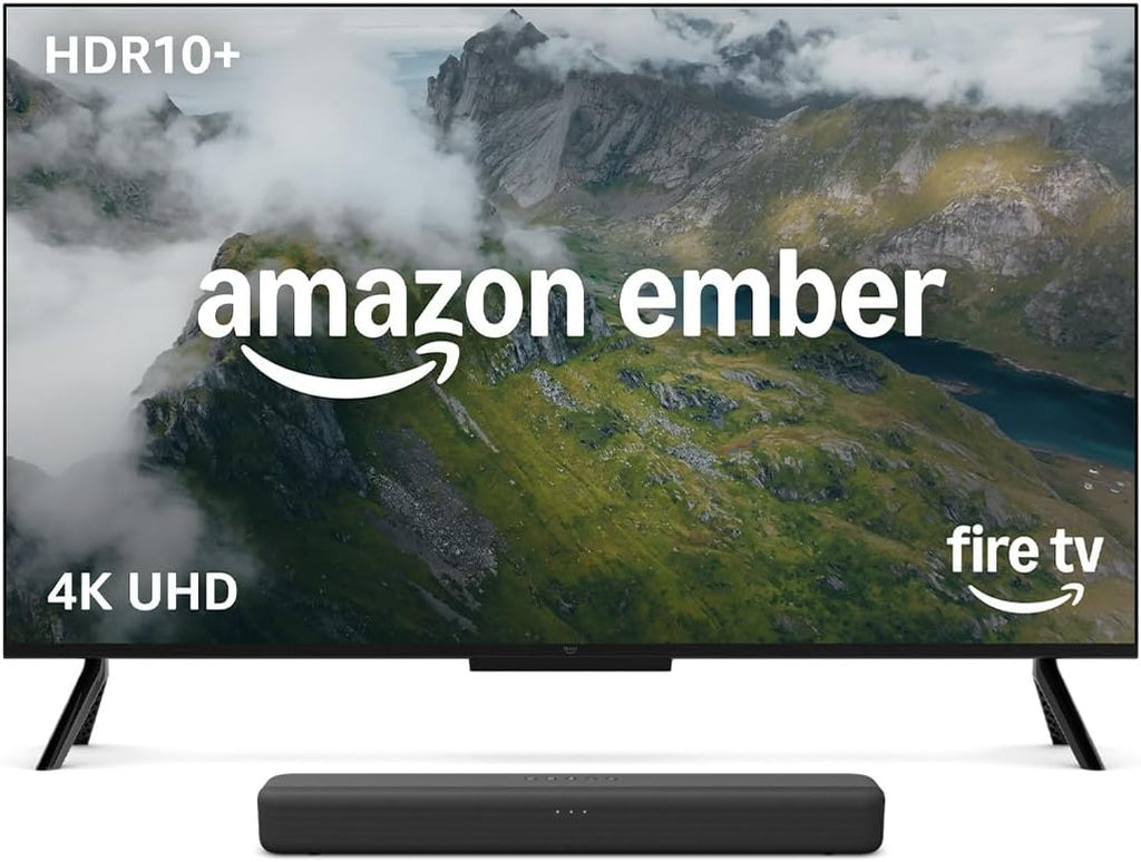 Amazon Ember 50' 4-Series with Fire TV (newest model) with Fire TV Soundbar