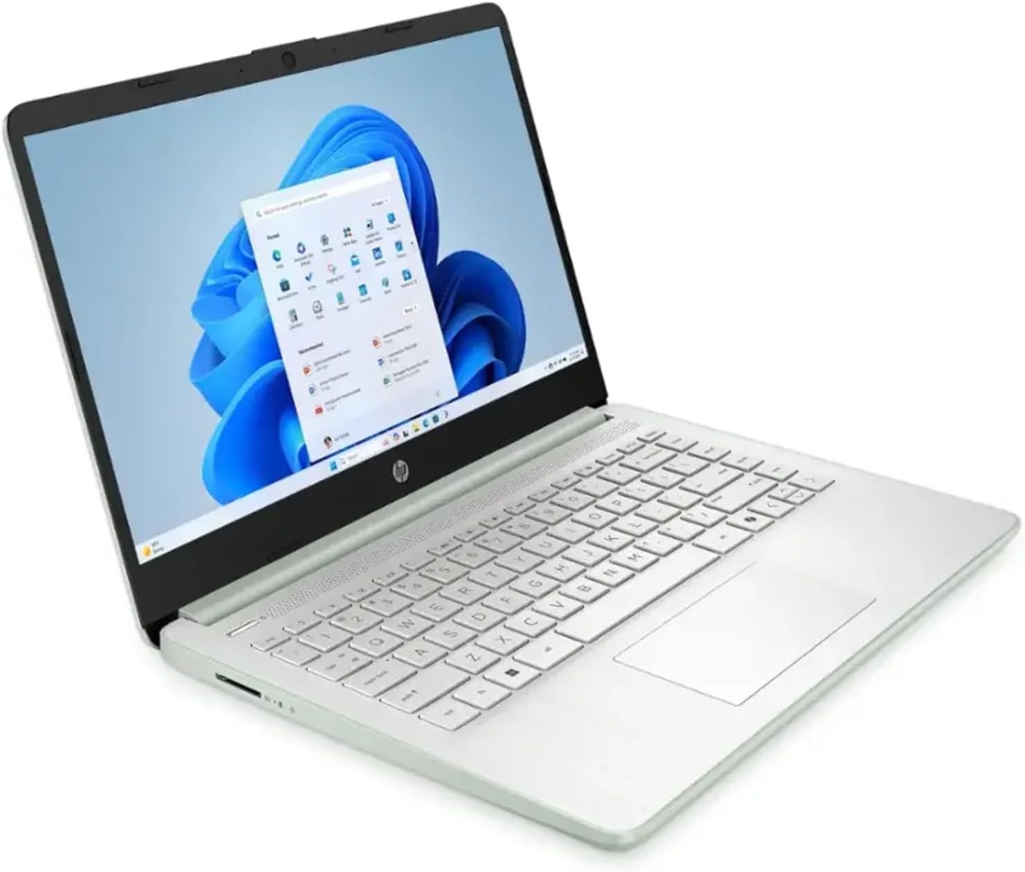 HP 14' Student Business Laptop - Win 11 Pro & 1-Year Office 365 • Intel Quad-Core N150(beats N4120) • HD Anti-glare Display • Wi-Fi 6 • Copilot+ PC • 16G RAM • 128G UFS + 256GB SD Card • w/Accessories
