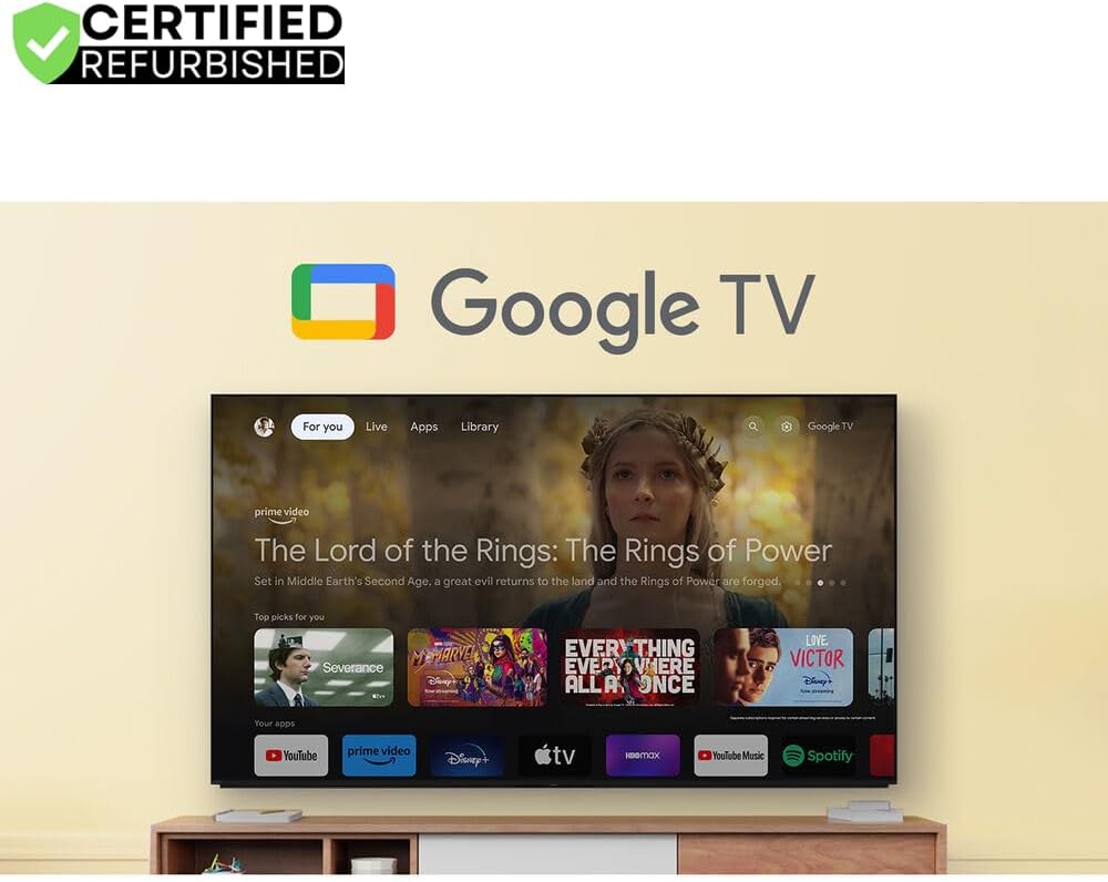 Sony XR77A95L BRAVIA XR A95L 77 inch QD-OLED 4K HDR Smart TV 2023 (Renewed) Bundle with 2 YR CPS Enhanced Protection Pack