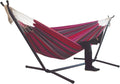 Swing Two-Person Hammock, Camping Thickened Swing Chair, Outdoor Hanging Bed, Canvas Rocking Chair, 200 * 150cm Swing seat (Color : E)