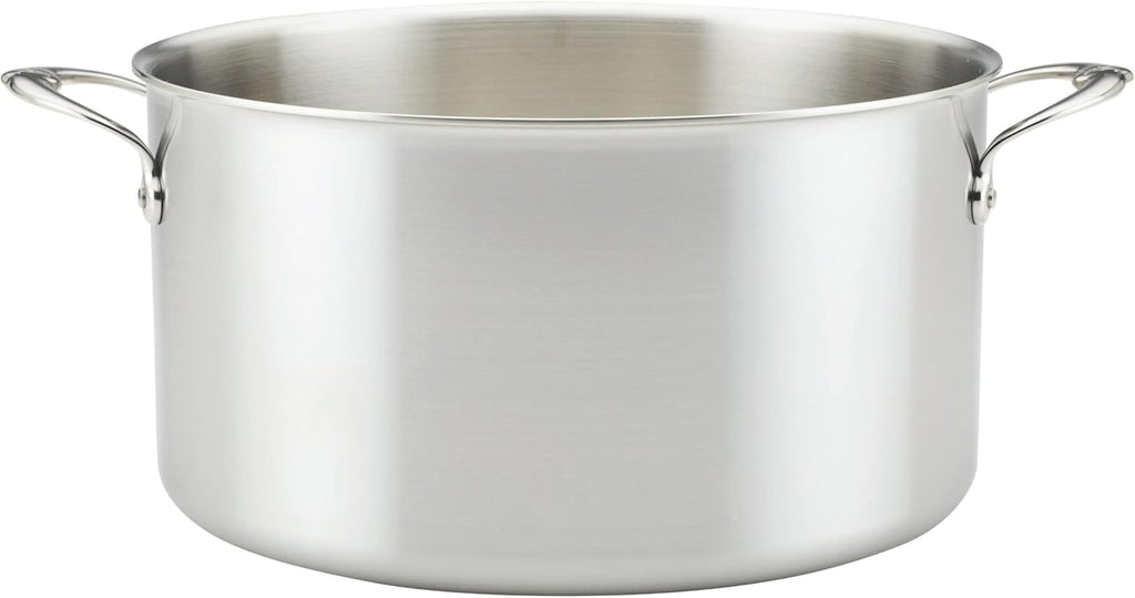 Thomas Keller Insignia by Hestan - Stainless Steel 12 Quart Stock Pot, Induction Cooktop Compatible