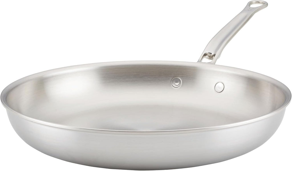 Thomas Keller Insignia by Hestan - 12.5' Stainless Steel Frying Pan, Induction Cooktop Compatible