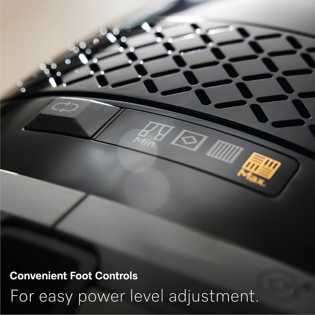 NEW Miele Guard M1 Parquet XL Hard Floor Bagged Canister Vacuum Cleaner with High Suction Power, Designed for Special Care of Hard Floors and Low-Pile Carpet, in Brilliant White