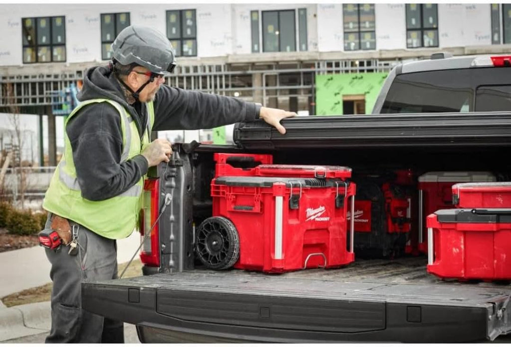 Milwaukee PACKOUT Rolling Tool Box with Low Profile Handle