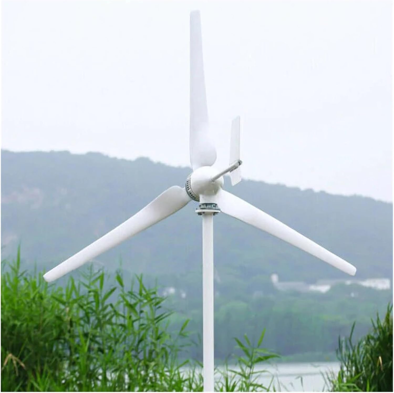 Wind Turbine, Low Speed Start Wind Turbine Generator 3000W 12V 24V 48V Free Alternative Energy Windmill 3 Blades,for Home, Farm, RVs, Boats(12V)