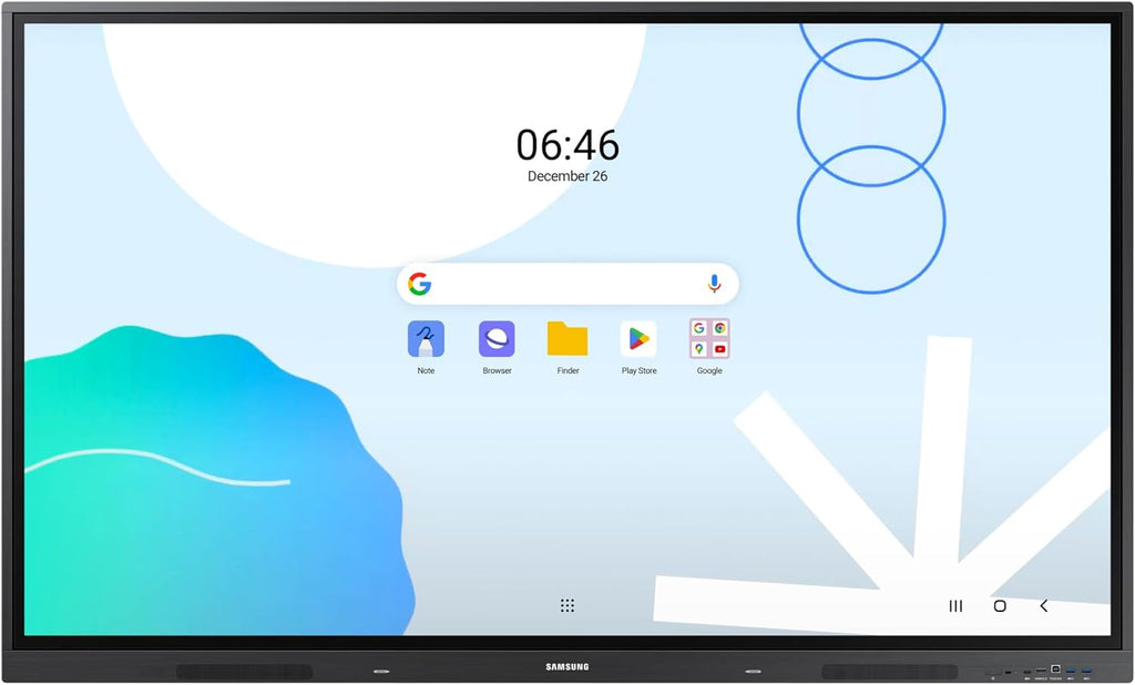 Samsung 65' WAD Interactive Display, EDLA Certification for Google Services Access, Multi-Touch Capabilities, Dual Pen Function, 3-in-1 USB-C Port, OPS Slot, LH65WADWLGCXZA