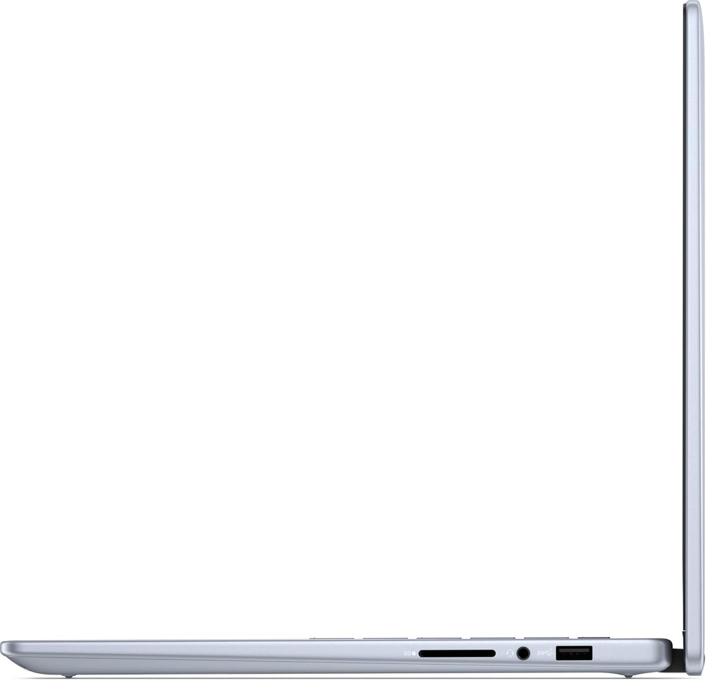 Dell 2025 Inspiron 14 2-in-1 14' WUXGA IPS Touch Laptop 6-Core AMD Ryzen 5 8640HS Radeon Graphics 16GB DDR5 512GB NVMe SSD USB-C w/DP WiFi AX BT Webcam HDMI1.4 Backlit KB Fingerprint Windows 11 Home