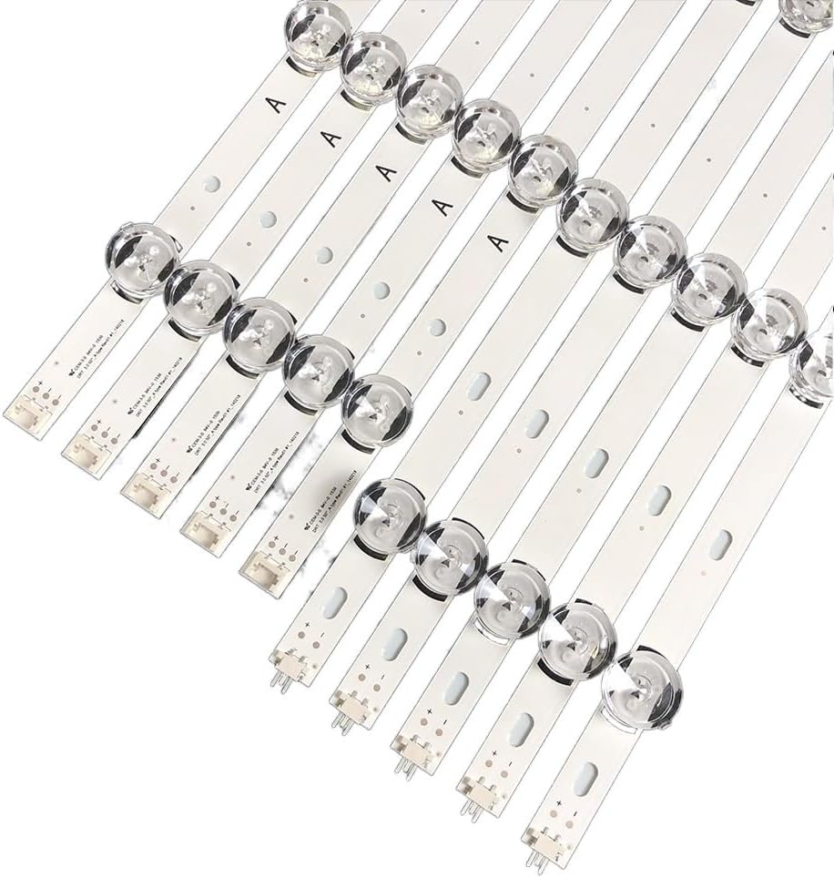 5kit LED Backlight Strip Compatible with 50' TV 50LB561V 50LB563U 50LB563V 50LB565U 50LB565V 50LB5500 50LB550B 50LB550U