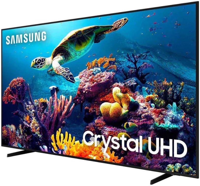 Samsung 50-Inch Class Crystal UHD 4K (2160p) Smart Tizen TV PurColor, Motion Xcelerator, Q-Symphony, Compatible with Alexa & Google Assistant UN50DU6900FXZA (Renewed)