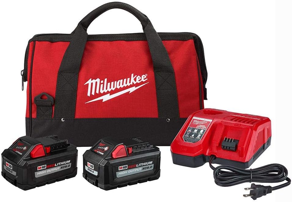 Milwaukee Electric - M18 8.0AH 6.0AH Starter KIT
