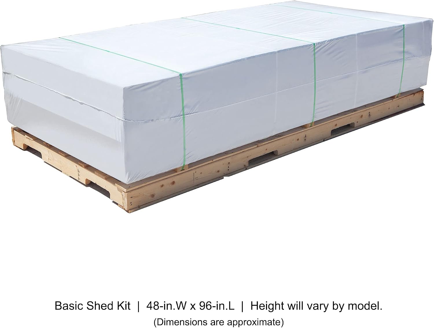 Handy Home Products Trident 8x12 Do-it-Yourself Wooden Storage Shed- does not include floor kit, paint, or roofing shingles (Amazon Exclusive)