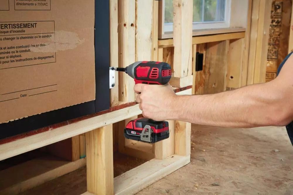 Drill/Driver, Tools Combo Kit, Impact Drill for Milwaukee 2691-22 M18 Li-Ion 18V Compact Drill & Impact Driver Kit